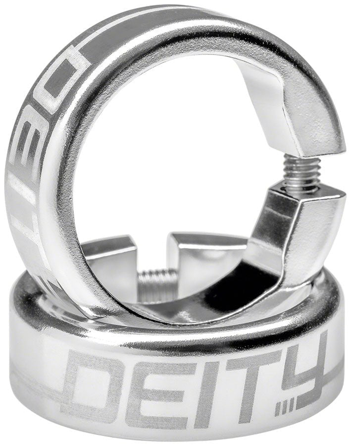 DEITY Grip Clamps - Silver - The Lost Co. - Deity - HT1363 - 817180025590 - -