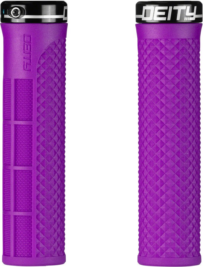 DEITY Lockjaw Grips - Purple Lock-On - The Lost Co. - Deity - HT7919 - 817180024449 - -