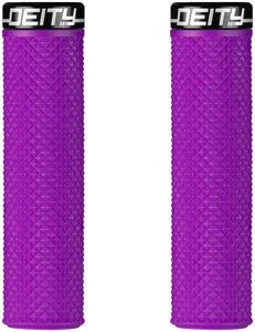 DEITY Supracush Grips - Purple Lock-On - The Lost Co. - Deity - HT7927 - 817180024326 - -