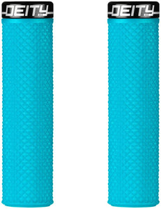 DEITY Supracush Grips - Turquoise Lock-On - The Lost Co. - Deity - HT7926 - 817180024364 - -