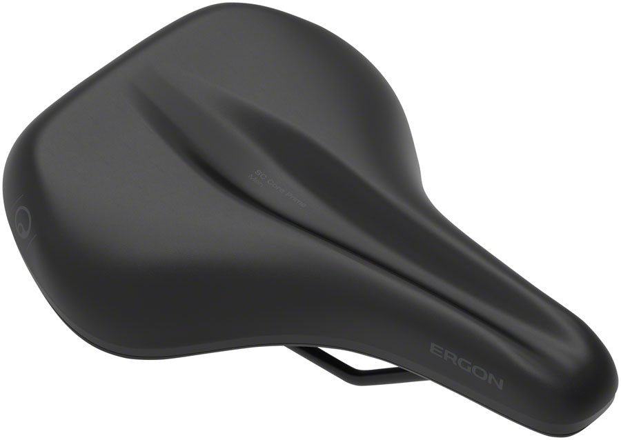 Ergon SC Core Prime Saddle - Black/Gray - Men's Small/Medium - The Lost Co. - Ergon - SA0279 - 4260477068484 - -