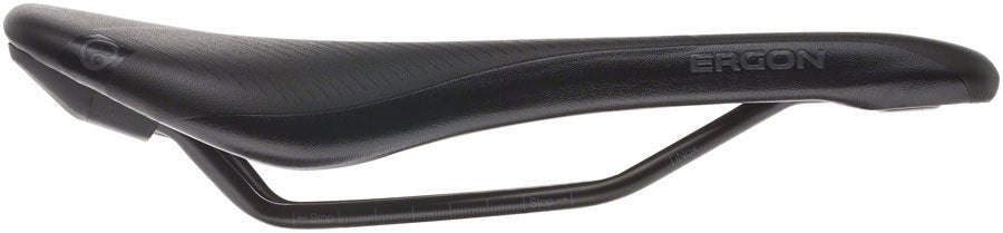 Ergon SR Pro Men's Saddle - Titanium Rails - Stealth Black - Medium/Large - The Lost Co. - Ergon - SA0747 - 4260477067920 - -