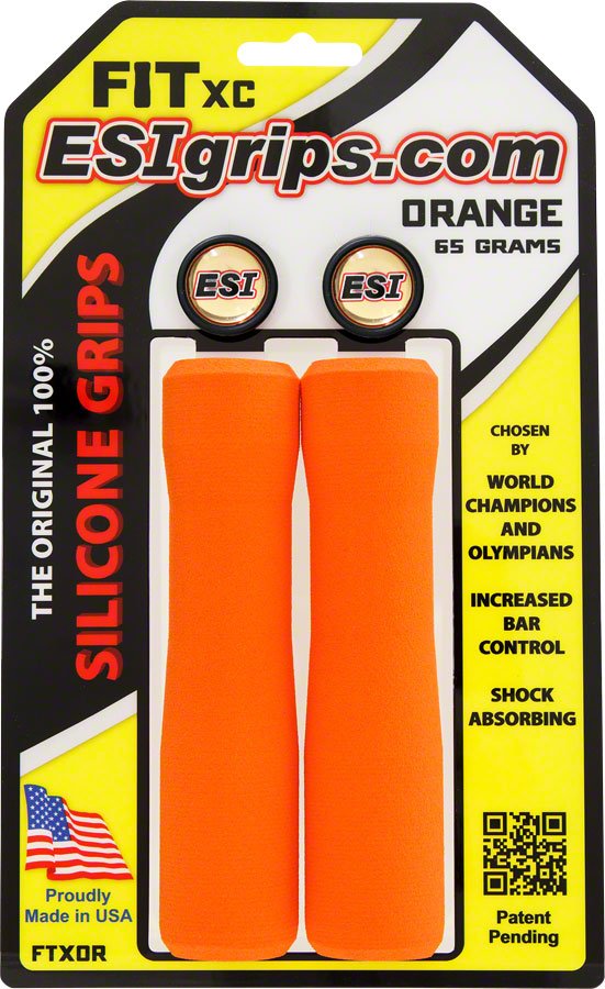 ESI FIT XC Grips - Orange - The Lost Co. - ESI - HT5323 - 181517000537 - -