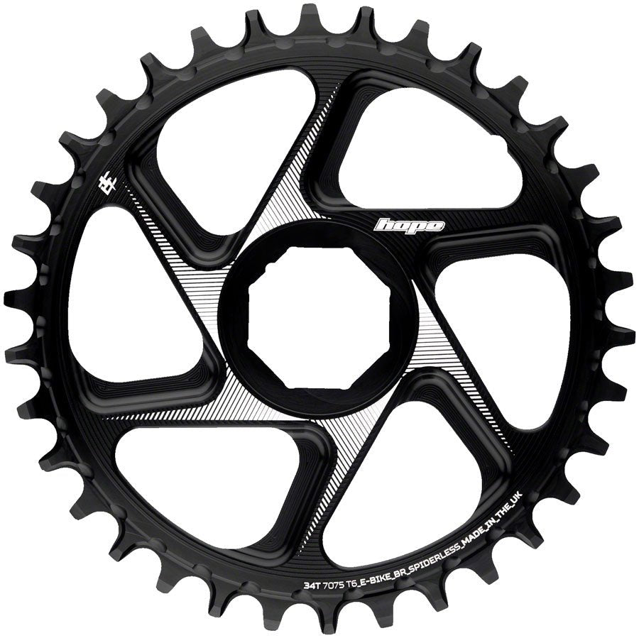 Hope Brose eBike Chainring - 34t Black - The Lost Co. - Hope - CR4389 - 5056033499514 - -