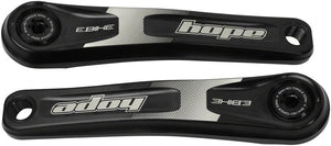 Hope Ebike Crank Arm Set - 155mm ISIS Standard Offset Black - The Lost Co. - Hope - CK2354 - 5056033481014 - -