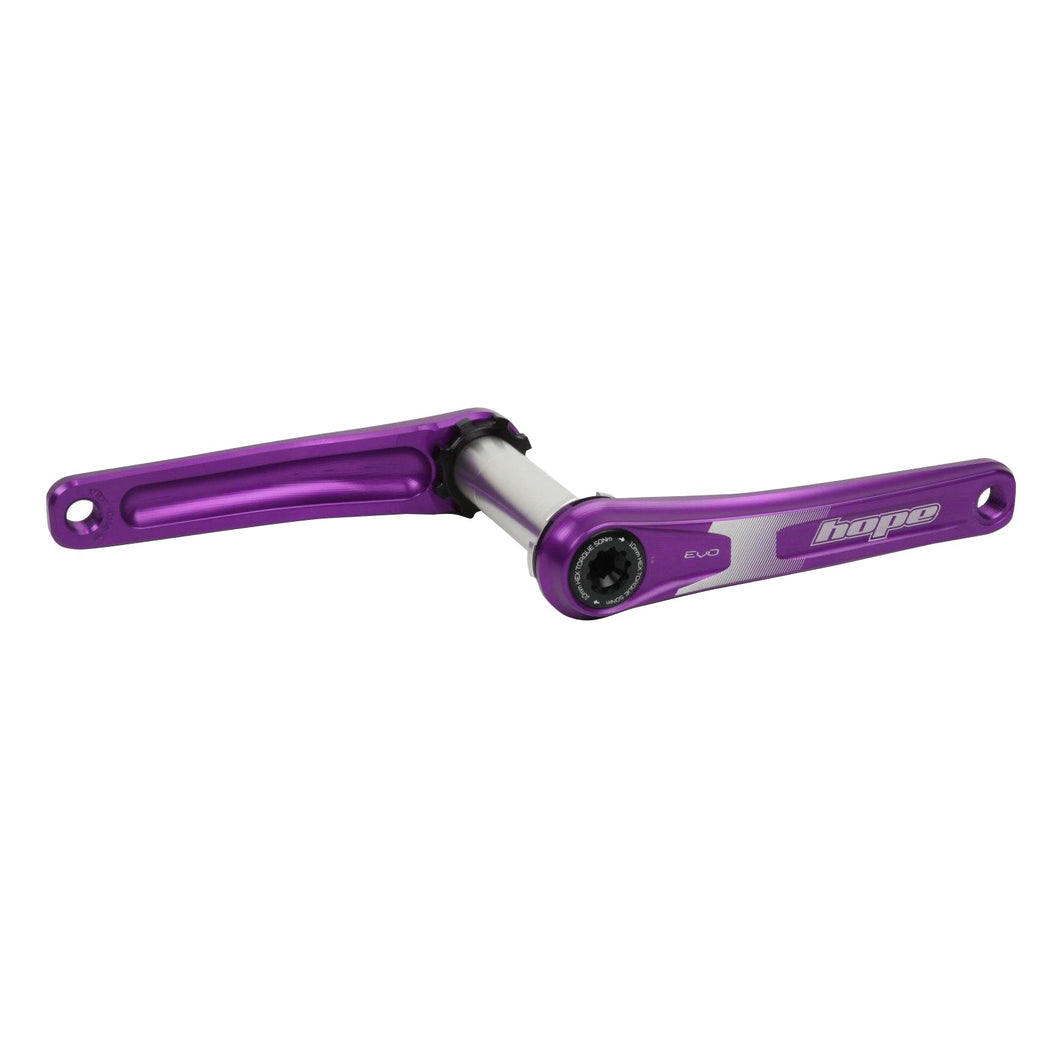 Hope Evo Crankset No Spider(68/73mm) 170mm - Purple - The Lost Co. - Hope - B-HT2702 - 5056033457088 - -