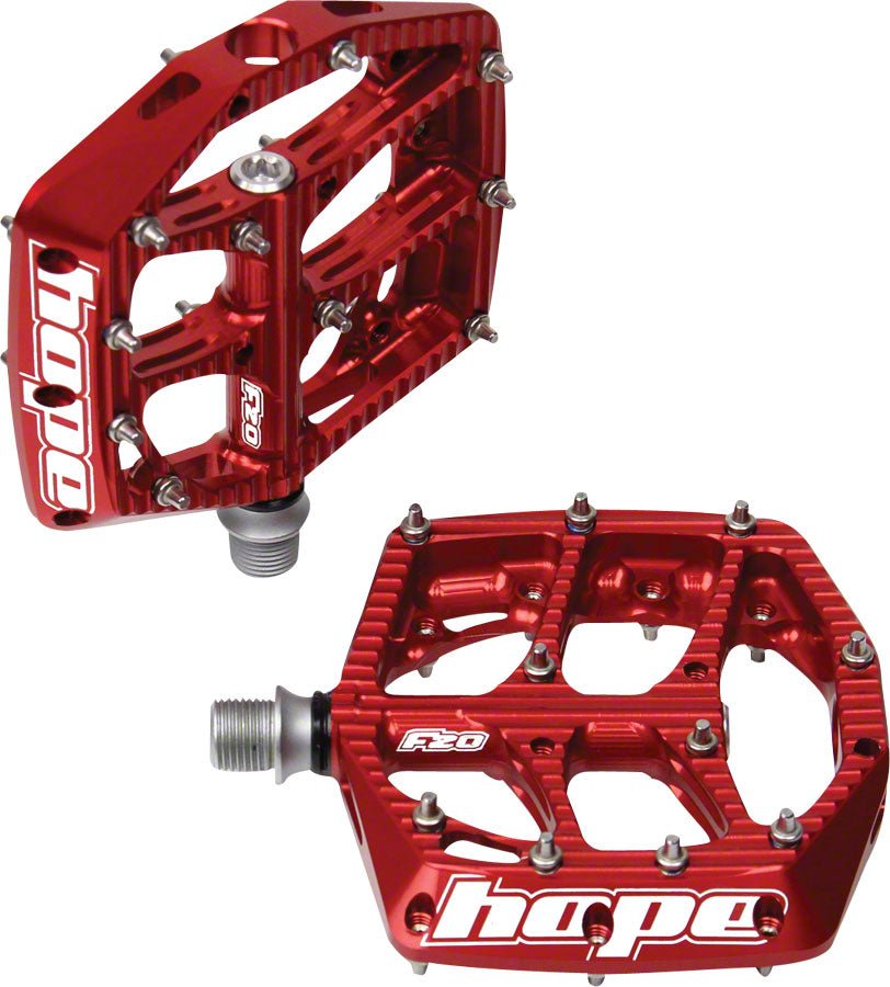 Hope F20 Pedals - Red - The Lost Co. - Hope - PD1803 - 5055168049267 - -