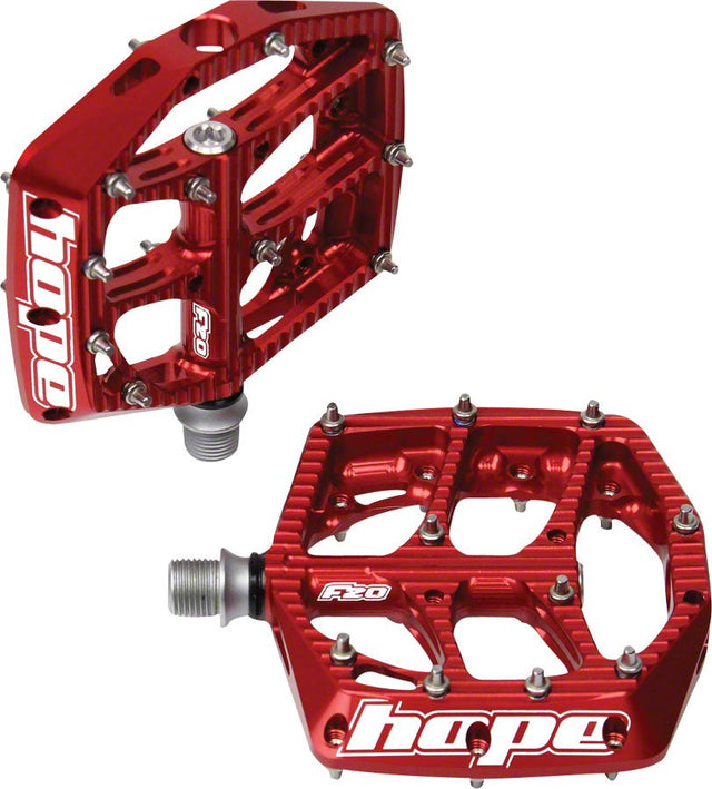 Hope F20 Pedals - Red - The Lost Co. - Hope - PD1803 - 5055168049267 - -