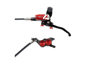 Hope Tech 4 E4 Brake - The Lost Co. - Hope - T4E4RR - Red - Right/Rear