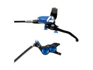 Hope Tech 4 V4 Brake - The Lost Co. - Hope - T4V4BL - Blue - Left/Front