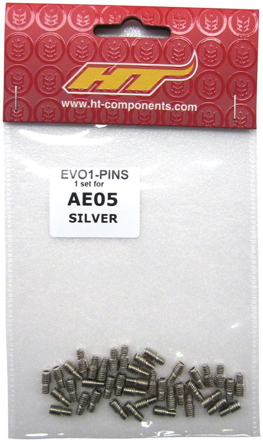 HT Components AE05(EV01) Pedal Pin Kit - Silver - The Lost Co. - HT Components - PD1513 - 4711126202174 - -