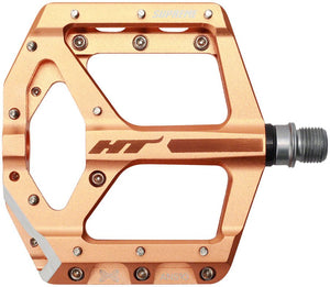 HT Components ANS10 Pedals - Platform Aluminum 9/16" Rose Gold - The Lost Co. - HT Components - PD1460 - 4711126209289 - -