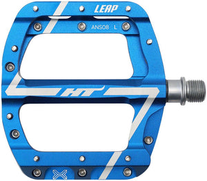 HT Components Leap ANS08 Pedals - Platform Aluminum 9/16" Royal Blue - The Lost Co. - HT Components - H451070-03 - 4711126206271 - -