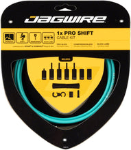 Load image into Gallery viewer, Jagwire 1x Pro Shift Cable Kit - Road/Mountain - SRAM/Shimano - Celeste - The Lost Co. - Jagwire - CA4472 - 4715910040249 - -