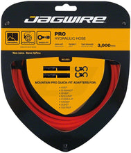 Load image into Gallery viewer, Jagwire Pro Hydraulic Disc Brake Hose Kit - 3000mm - Orange - The Lost Co. - Jagwire - BR0465 - 4715910027912 - -