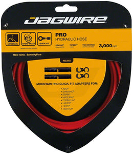 Jagwire Pro Hydraulic Disc Brake Hose Kit - 3000mm - Red - The Lost Co. - Jagwire - BR0463 - 4715910027899 - -