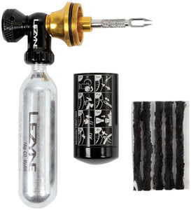 Lezyne CO2 Blaster Inflater and Tubeless Repair Kit with two 20g Cartridges - The Lost Co. - Lezyne - PU0507 - 4712806004248 - -