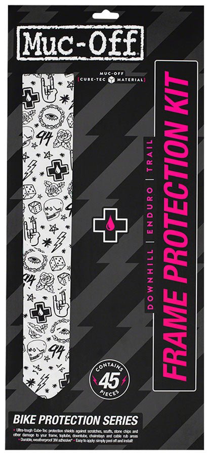 Muc-Off DH/Enduro/Trail Frame Protection Kit - 45-Piece Kit - Punk - The Lost Co. - Muc-Off - CH1545 - 5037835205985 - -