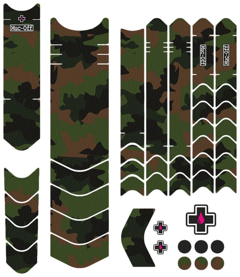 Muc-Off E-MTB Frame Protection Kit - 45-Piece Kit - Camo - The Lost Co. - Muc-Off - H520067-02 - 5037835208290 - -