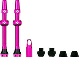 Muc-Off V2 Tubeless Valve Kit - Pink - 60mm Length - Pair - The Lost Co. - Muc-Off - H030189-13 - 5037835209747 - -