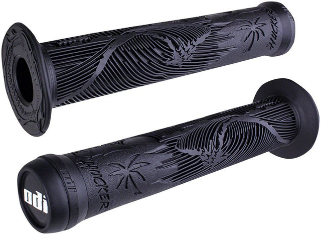 ODI Hucker Grips - Black Flange - The Lost Co. - ODI - HT0313 - 711484194597 - -