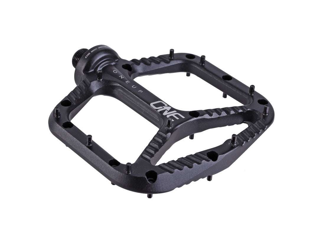 OneUp Components Aluminum Pedals - The Lost Co. - OneUp Components - 1C0380BLK - 018062821945 - Black -