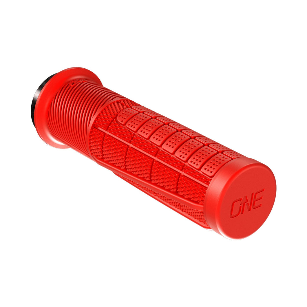 OneUp Components Thick Lock-On Grips - Red - The Lost Co. - OneUp Components - 1C0845RED - 057962821945 - -