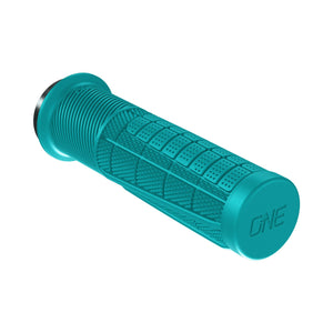 OneUp Components Thick Lock-On Grips - Turquoise - The Lost Co. - OneUp Components - 1C0845TUR - 058062821941 - -