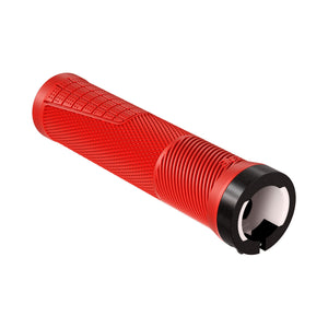OneUp Components Thin Lock-On Grips - Red - The Lost Co. - OneUp Components - 1C0842RED - 056862821949 - -
