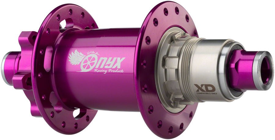 Onyx MTB Rear Hub - 12 x 148mm 6-Bolt XD Purple 32H - The Lost Co. - ONYX Racing Products - HU7413 - -