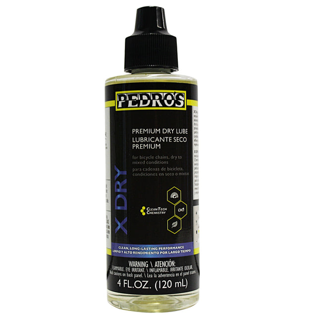 Pedros X Dry Chain Lube - 4oz Drip Bottle - The Lost Co. - Pedros - J610403 - 790983295813 - -