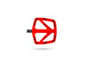 PNW Components Range Composite Pedal - The Lost Co. - PNW Components - RCPBR - 810035872424 - Really Red -