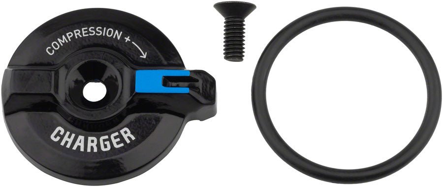 RockShox Compression Damper Knob Kit - Crown Adjust - Fits Charger RC Damper on ZEB Select A2+, Lyrik Select D1+, Pike Select C1+ (2023+) - The Lost Co. - RockShox - FK4119 - 710845877827 - -