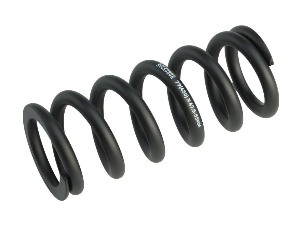 RockShox Metric Coil Spring - The Lost Co. - RockShox - 00.4118.200.000 - 710845804052 - Length 134mm - Travel 47.5-55mm - 350 lb