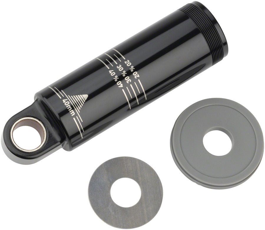 RockShox Rear Shock Damper Body - Standard Eyelet 40mm w/ Hydraulic Bottom Out 5mm Travel Spacer Super Deluxe C1+ 2023+ - The Lost Co. - RockShox - RS9558 - 710845878794 - -