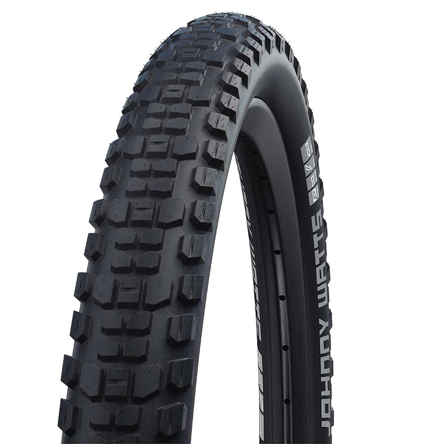 Schwalbe Johnny Watts Tire 27.5x2.60 Folding Addix E SnakeSkin Perf DoubleDefense RaceGuard Black - The Lost Co. - Schwalbe - H011839-05-275 - 4026495875455 - -