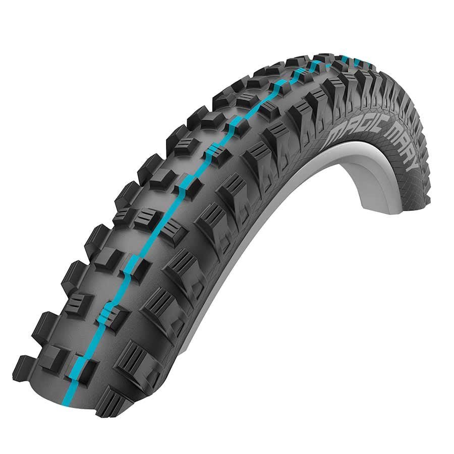 Schwalbe Magic Mary Addix Tire 27.5x2.80 Folding Tubeless Ready Addix Soft SnakeSkin 67TPI Black - The Lost Co. - Schwalbe - J592114 - 4026495814263 - -