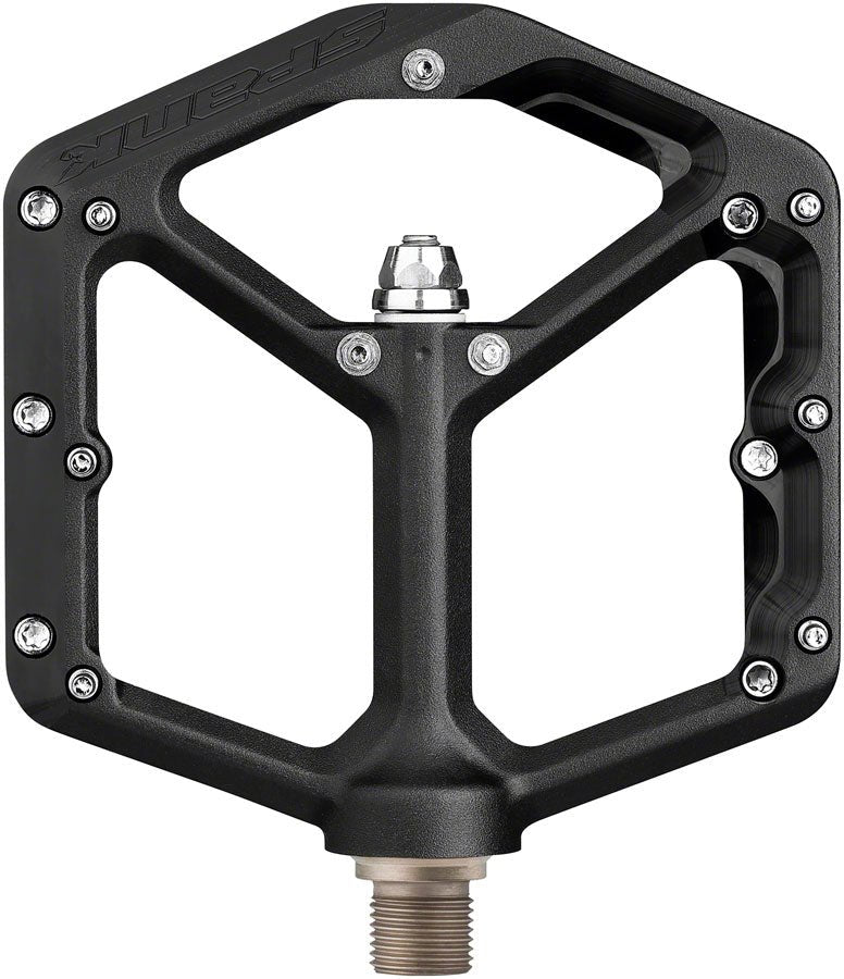 Spank Oozy Pedals - Platform Aluminum 9/16" Black - The Lost Co. - Spank - B-SP6210 - 4710155965821 - -
