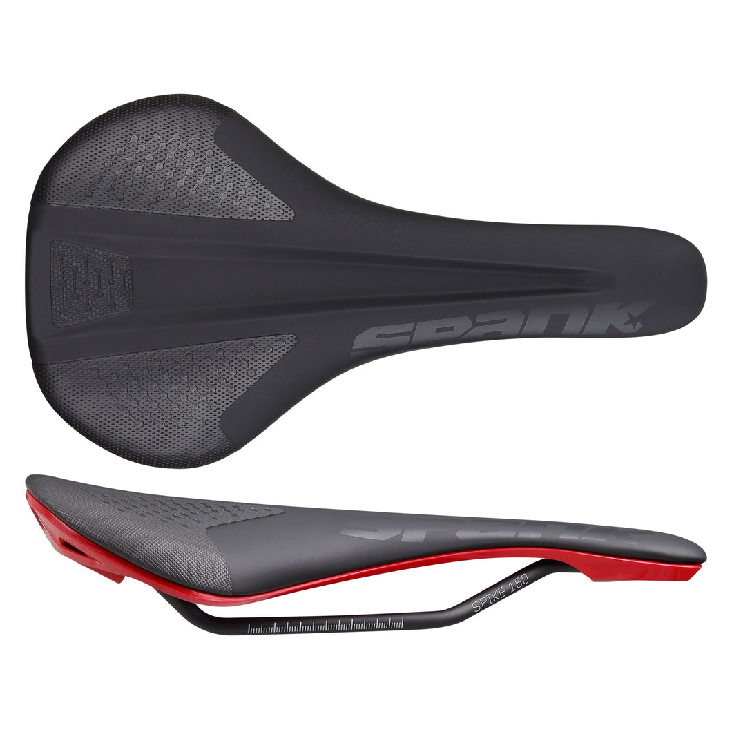Spank Spike 160 Saddle - Black/Red - The Lost Co. - Spank - B-SP6622 - 4717760769547 - -