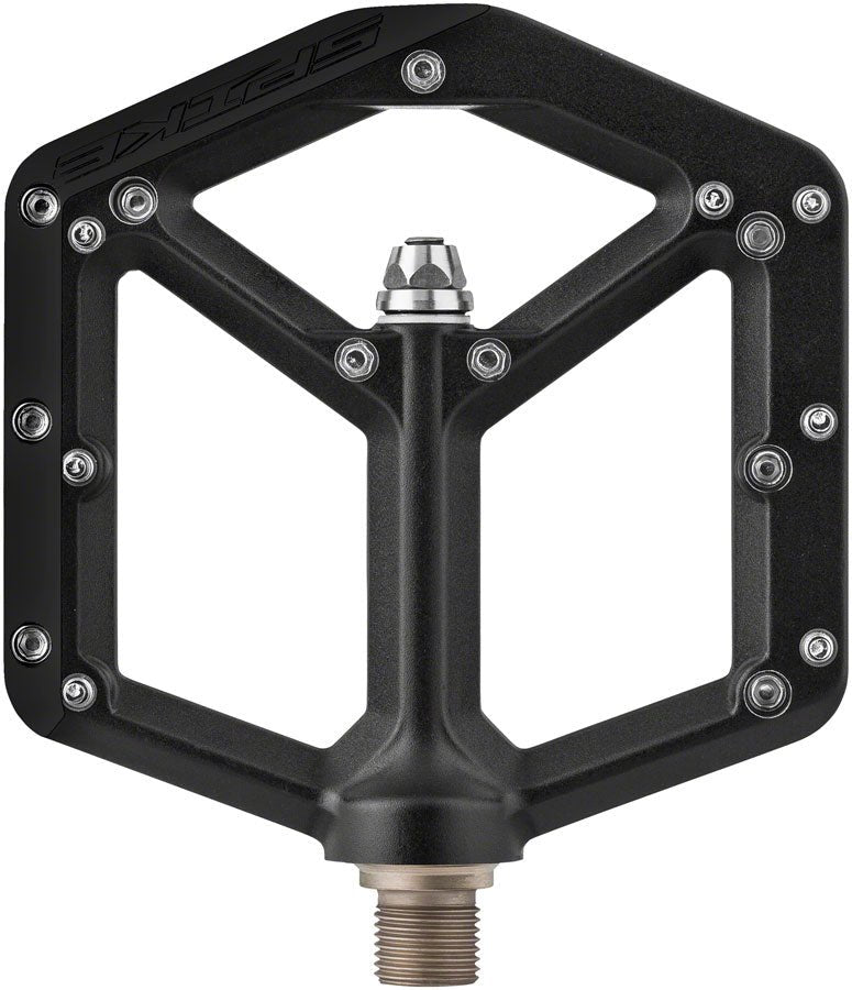 Spank Spike Pedals - Platform Aluminum 9/16" Black - The Lost Co. - Spank - B-SP6240 - 4710155965654 - -