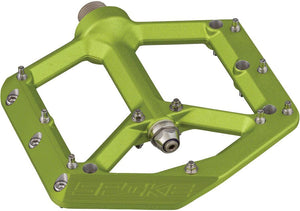 Spank Spike Pedals - Platform Aluminum 9/16" Green - The Lost Co. - Spank - B-SP6244 - 4710155965814 - -