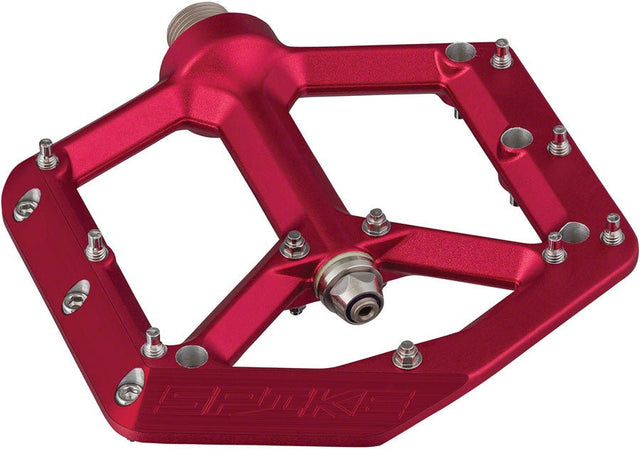Spank Spike Pedals - Platform Aluminum 9/16" Red - The Lost Co. - Spank - B-SP6248 - 4710155965678 - -