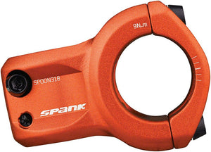 Spank SPOON 318 Stem - 33mm Length - 31.8mm Clamp - Orange - The Lost Co. - Spank - SM0171 - 4710155968013 - -