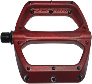 Spank Spoon DC Pedals - Platform Aluminum 9/16" Red - The Lost Co. - Spank - PD0133 - 4710155960697 - -