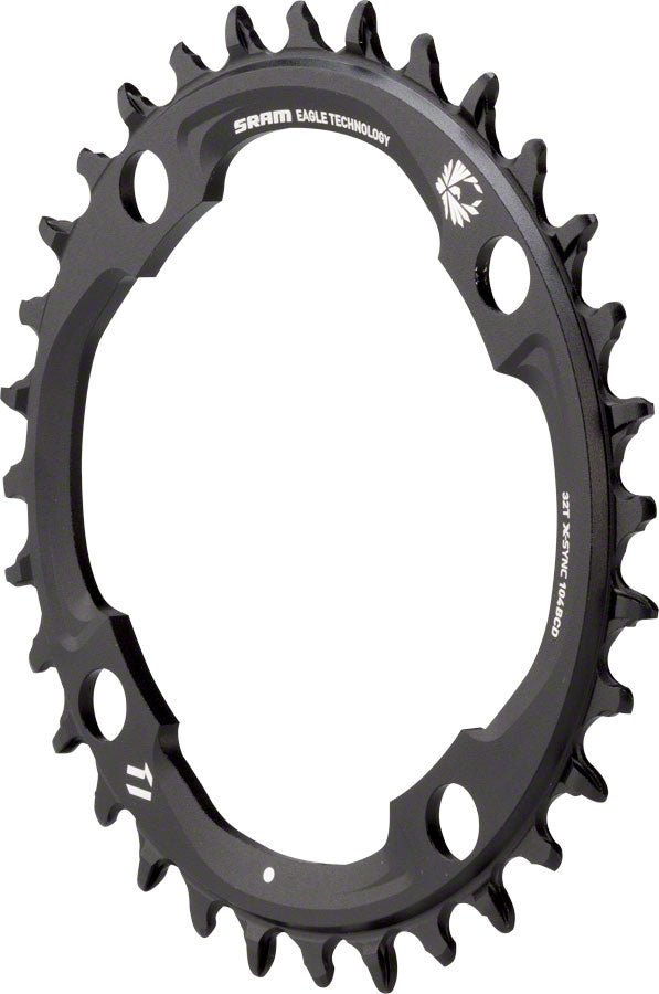 SRAM X-Sync 2 Eagle Chainring - 32 Tooth - 104mm BCD - 12-Speed - Black - The Lost Co. - SRAM - J210726 - 710845795534 - -