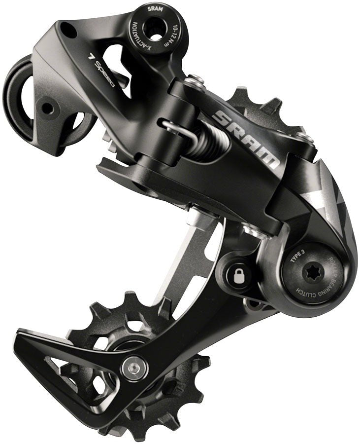 SRAM X01 DH Rear Derailleur (A3) - 7-Speed - Short Cage - Black - The Lost Co. - SRAM - RD5960 - 710845837203 - -