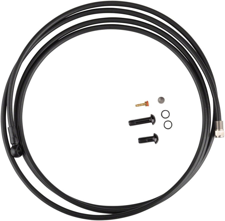 TRP Disc Brake Banjo Hose Kit - 2000 x 5.0mm - Black - The Lost Co. - TRP - B-TJ1934 - 4717592032734 - -