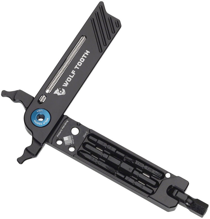 Wolf Tooth 8-Bit Pliers Blue Bolt - The Lost Co. - Wolf Tooth - B-WQ9501 - 810006804508 - -