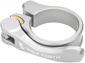 Wolf Tooth Components Quick Release Seatpost Clamp - 29.8mm Silver - The Lost Co. - Wolf Tooth - ST1368 - 810006803914 - -
