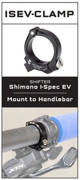 Wolf Tooth ShiftMount Clamp- I-SPEC EV Shifter to 22.2mm Handlebar Clamp - The Lost Co. - Wolf Tooth Components - BR0594 - 810006804997 - -